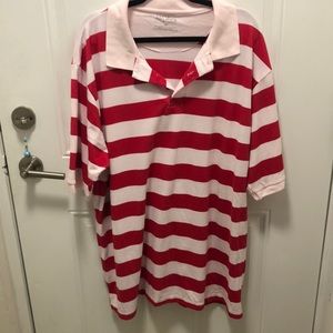 Men’s Red Stripe Polo